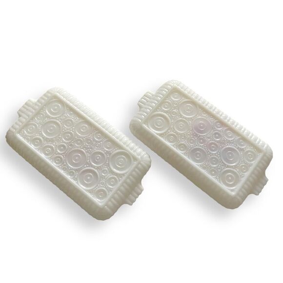 Anchor Hocking Fire King Primrose & Fleurette Snack PLATES ONLY - Picture 14 of 16